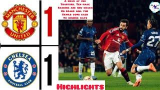 HIGHLIGHTS |Man Utd 1-1 Chelsea | PREMIER LEAGUE | Matchweek 10