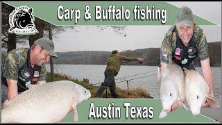 65lb+ Buffalo fish with Loads of 40s in Texas, USA