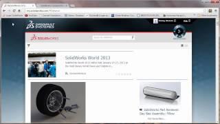 SolidWorks TNT - my.solidworks.com Webpage Tutorial Tips-N-Tricks