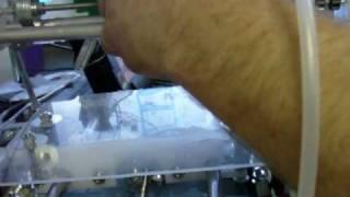 all 3 axis with extruder mounting instructions and showing how the extruder is mounted