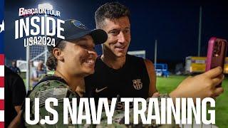 BARÇA & THE U.S NAVAL ACADEMY + KOUNDE IS BACK! INSIDE TOUR (day 5) | FC Barcelona 