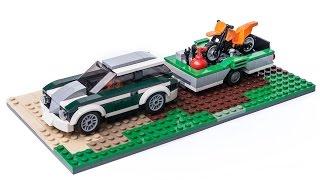 2017 Lego City moto bike transporter car SUV moc. inspiration video.