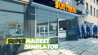 Supermarket Simulator - UPDATE!!! Customization, Storage Upgrade and Restocker Changes [E20]