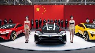 Chinesische Elektroautos Erobern die Welt auf Chinas GRÖSSTER Automesse 2024