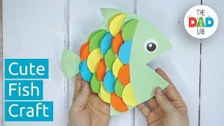 Simple Paper Fish Craft for Kids