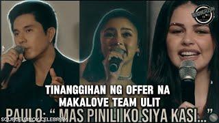 Paulo Avelino Tinanggihan ang offer na maka love team ulit si Janine Guttierez! Bakit kaya!?