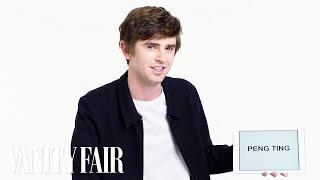 Freddie Highmore Teaches You British Slang | Vanity Fair