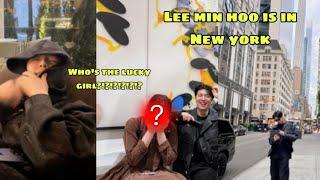 LEE MIN HO IS HAVING A GREAT TIME IN NEW YORK WITH SOMEONE | KOREAN | PACHINKO2 |