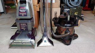 Hoover SteamVac Versus Rainbow AquaMate 1 Airflow And Suction Tests