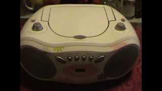 The NextPlay CD Boombox we found in the wild