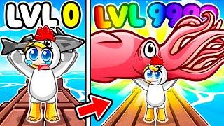 PÊCHER un POISSON Niveau 1 Noob vs Niveau 999 Hacker sur Roblox !