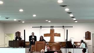 Special music Antioch Baptist Church, Sunday night, May 19, 2024, Bro. Moore and Becky.