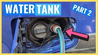 ISUZU D-MAX DIY WATER TANK | Part 2 | 70L capacity with 12v Pressure Pump