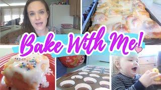 HOMEMADE ORANGE SWEET ROLLS & BIRTHDAY PREP | DAY IN THE LIFE