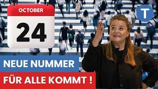 Neue Nummer für (fast) ALLE ab 24.10.2024 bei Finanzamt & Co.