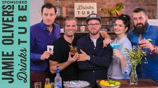 4 Cocktails, 4 Countries, 4 Bartenders! | REAL TIME RECIPES | #24HrBarBuild