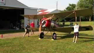 Sopwith Pup test run at the Golden Age Air Museum
