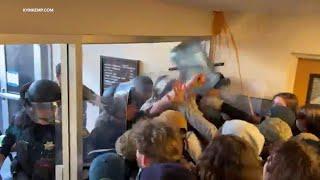 Video shows Humboldt students, law enforcement clash during pro-Palestinian protest