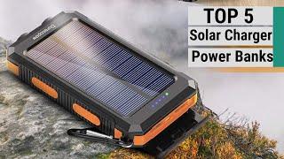 Top 5 Best Solar Charger Power Banks 2021