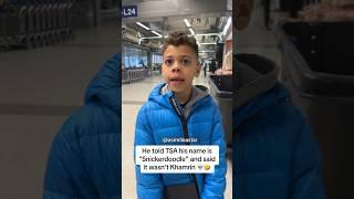 SON gets KICKED OUT of AIRPORT almost for THIS 