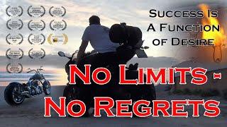 MOTORCYCLE Travel ACROSS AMERICA Road Trip - No LIMITS - No REGRETS Motorcycle Movie