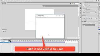 LKITLearner Move Object on a path using Adobe Flash