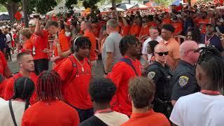 Tiger Walk for Auburn's season opener against Alabama A&M