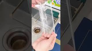 Keep your kitchen sink tidy and efficient with the Sink Strainer Rack!