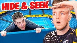 HIDE AND SEEK IN $65 MILLION STADIUM!