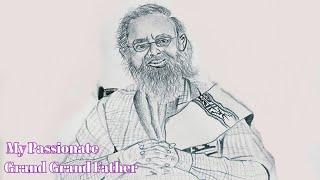 My Patriotic Grand Grand Father || Sketch Tutorial #grandgrandfather #patriotic