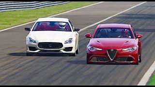 Alfa Romeo Giulia Quadrifoglio vs Maserati Quattroporte GTS