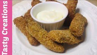 Crispy Fish Fingers - Recipe by Tasty creations by ayesha