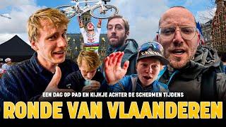 WielerFlits backstage tijdens RONDE VAN VLAANDEREN ️