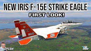 New IRIS F-15E Strike Eagle! First Look! Microsoft Flight Simulator | MSFS2020 Freeware Update