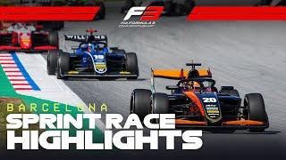F3 Sprint Race Highlights | 2025 Spanish Grand Prix