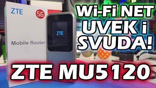 Wi-Fi INTERNET UVEK i SVUDA: ZTE MU 5120 Mobile Router