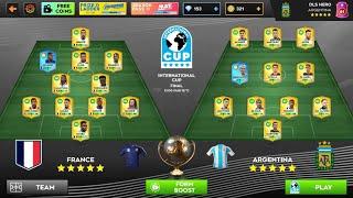 DLS 25 | ARGENTINA VS FRANCE VS ITALY | INTERNATIONAL CUP FINAL | INTERNATIONAL CUP SEMI-FINAL