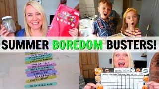 10 FUN KID ACTIVITIES TO FIGHT SUMMER BOREDOM!