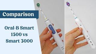 Oral-B Smart 1500 vs Smart 3000