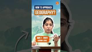 Garima Lohia AIR-2 UPSC Topper How to approach Geography