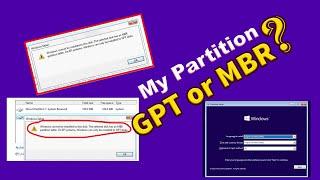 How to check partition / Hard disk GPT or MBR on windows xp, 7, 8, 8.1, 10, 11