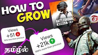 HOW TO GROW GAMING CHANNEL TAMIL 2023 | YouTube Gaming Channel Tips in 2023 Tamil ( For_Beginner )