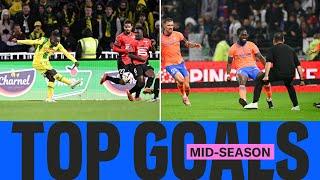 Rowe, Simon Moses... We've CHOSEN the 10 BEST GOALS of mid-season!