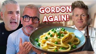 Authentic Roman Chef Reacts to Ramsay's Carbonara