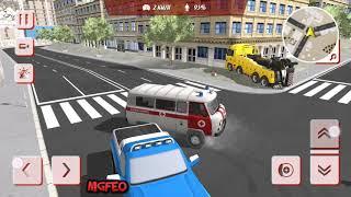 Driver Car Emergency Ambulance 911 Sim | Best Gameplay Android