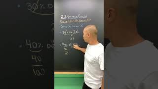 2 FORMAS DE CALCULAR PORCENTAGEM