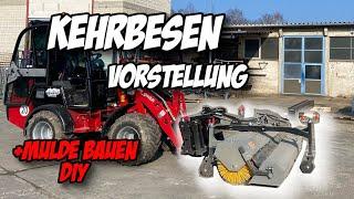 JANSEN JK-200 Kehrbesen | Mulde selber bauen | HZM 810 | Vorstellung | DIY  | Selbst&Ständig