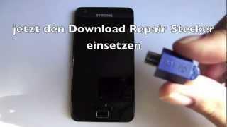 Samsung Galaxy S2 i9100 startet nicht mehr nach einem Update mit Odin