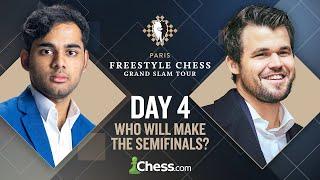 Freestyle Chess Grand Slam Paris: Will Magnus Book Semis Spot Or Nodirbek Fights Back? QFs Game 2