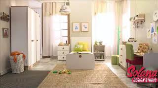 Natura Convertible Baby Cot & Room - Solana Design Studio